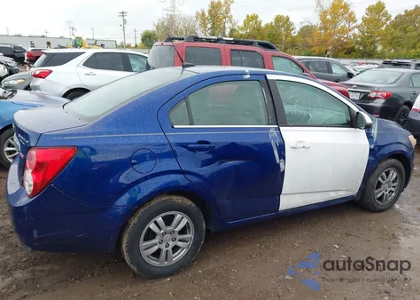 2014 Chevrolet Sonic Lt Auto from USA, damaged, VIN 1G1JC5SB5E4115306